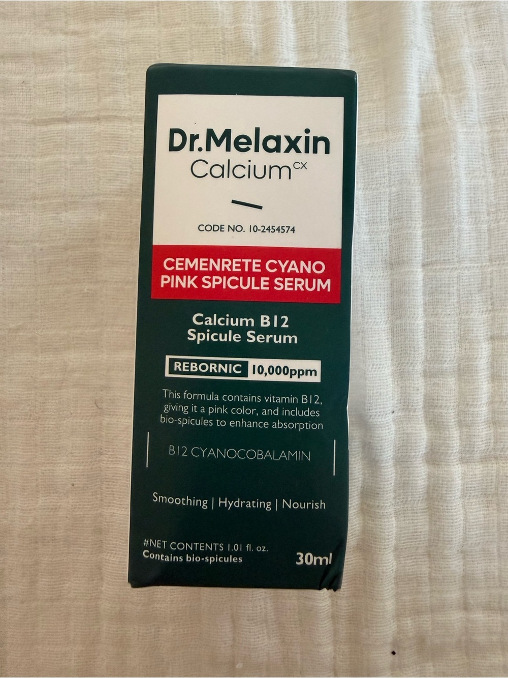 NIB Dr Melaxin Cemenrete Cyano Pink Spicule Serum 30mL